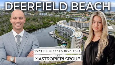 Hillsboro Cove Deerfield Beach Property Tour | 1523 E Hillsboro Blvd Apt 634